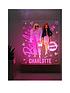  image of character-world-personalised-barbie-night-light
