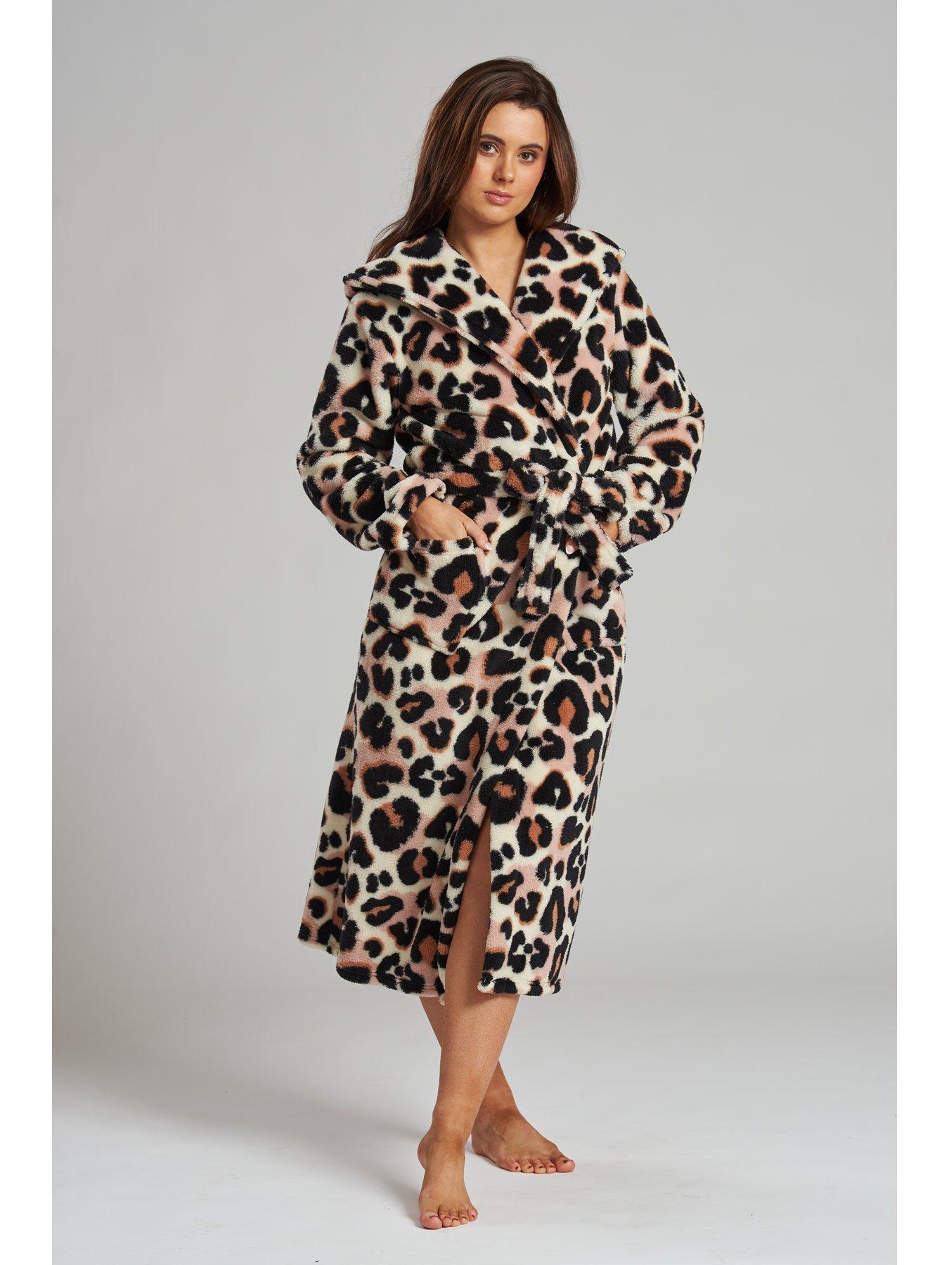 Next leopard print outlet dressing gown