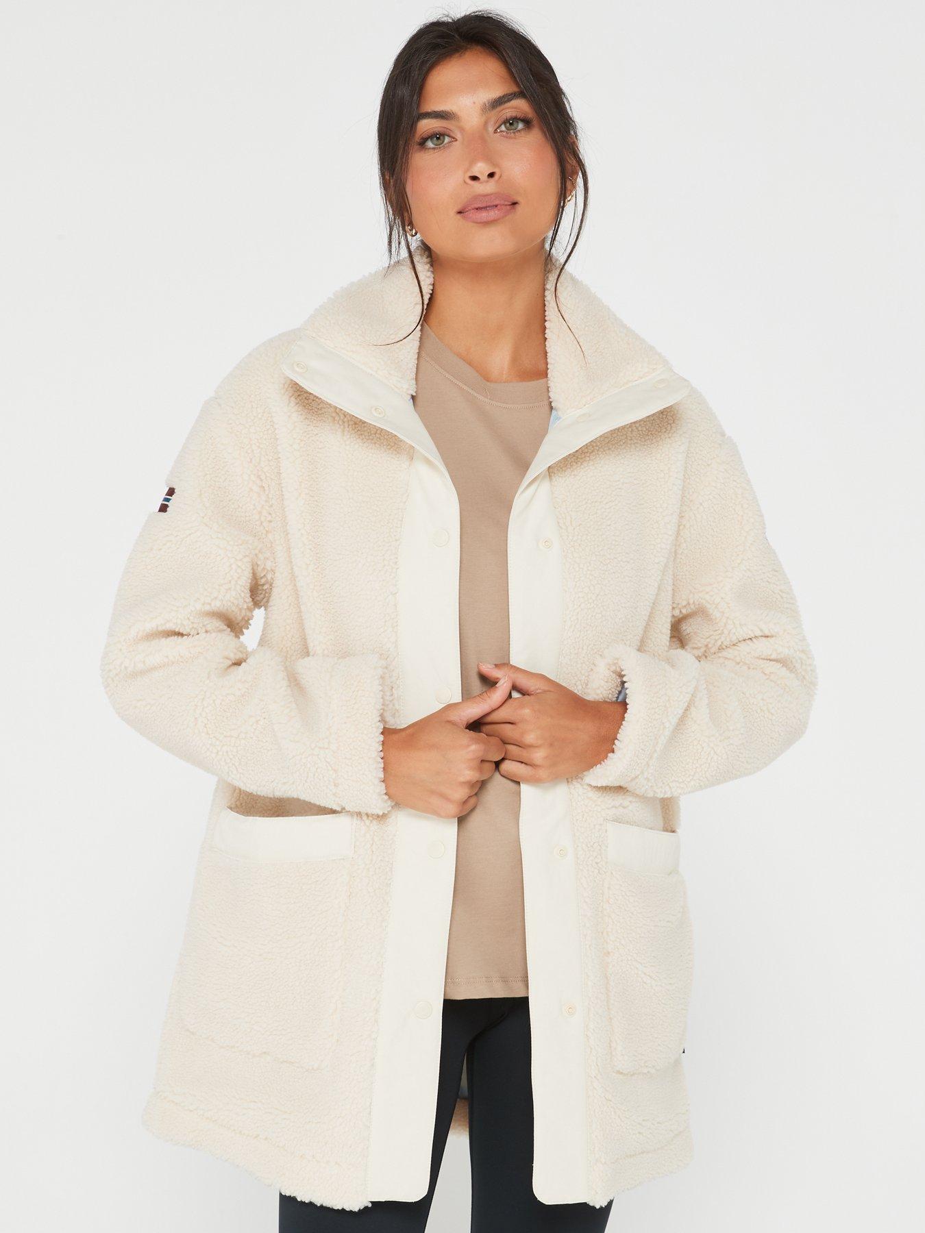 Longline deals sherpa coat