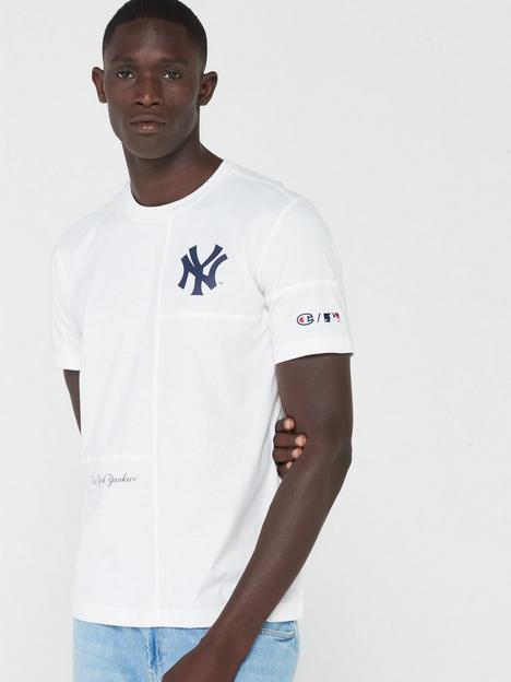 champion-mlb-new-york-yankies-t-shirt-white