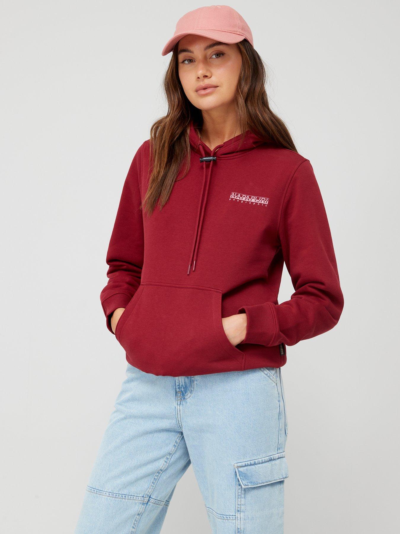 NAPAPIJRI B rope Hoodie Red Very