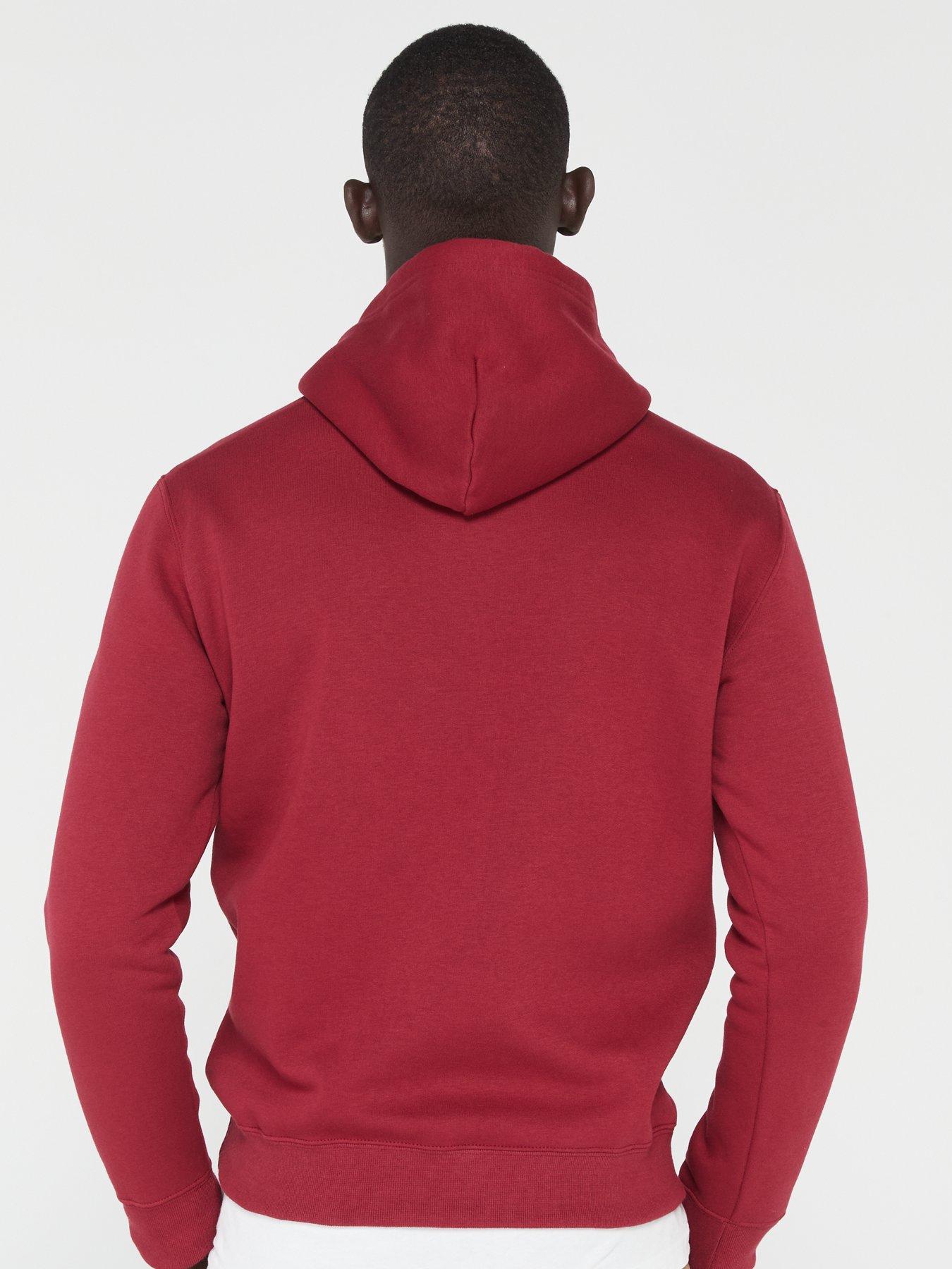 Champion hoodie uk red sale