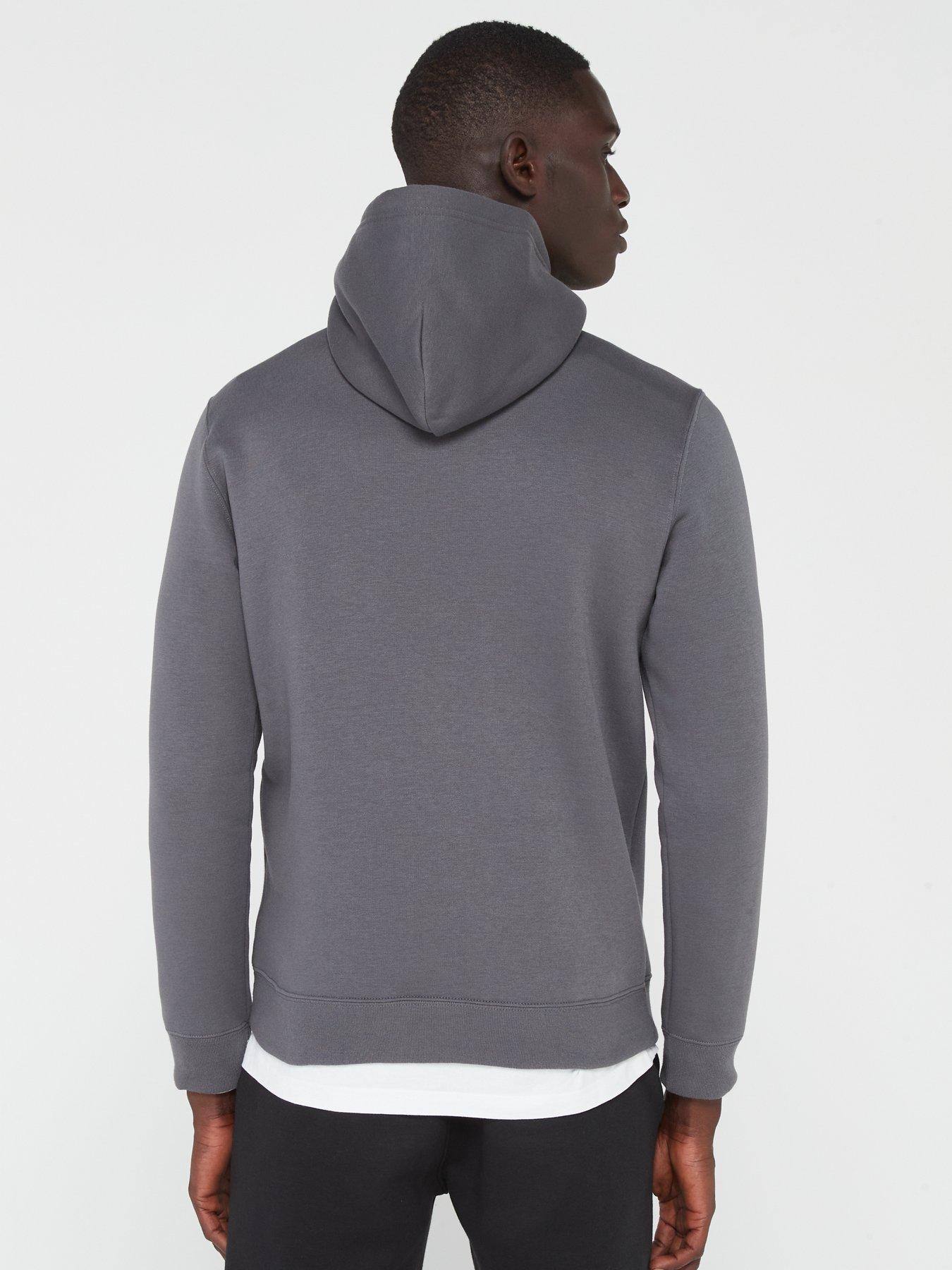 Grey champion hotsell hoodie small logo