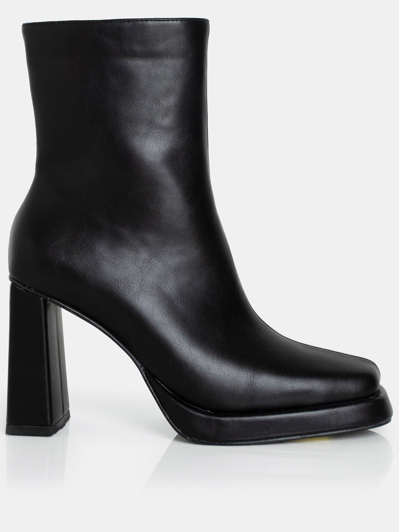 Public desire hotsell black boots