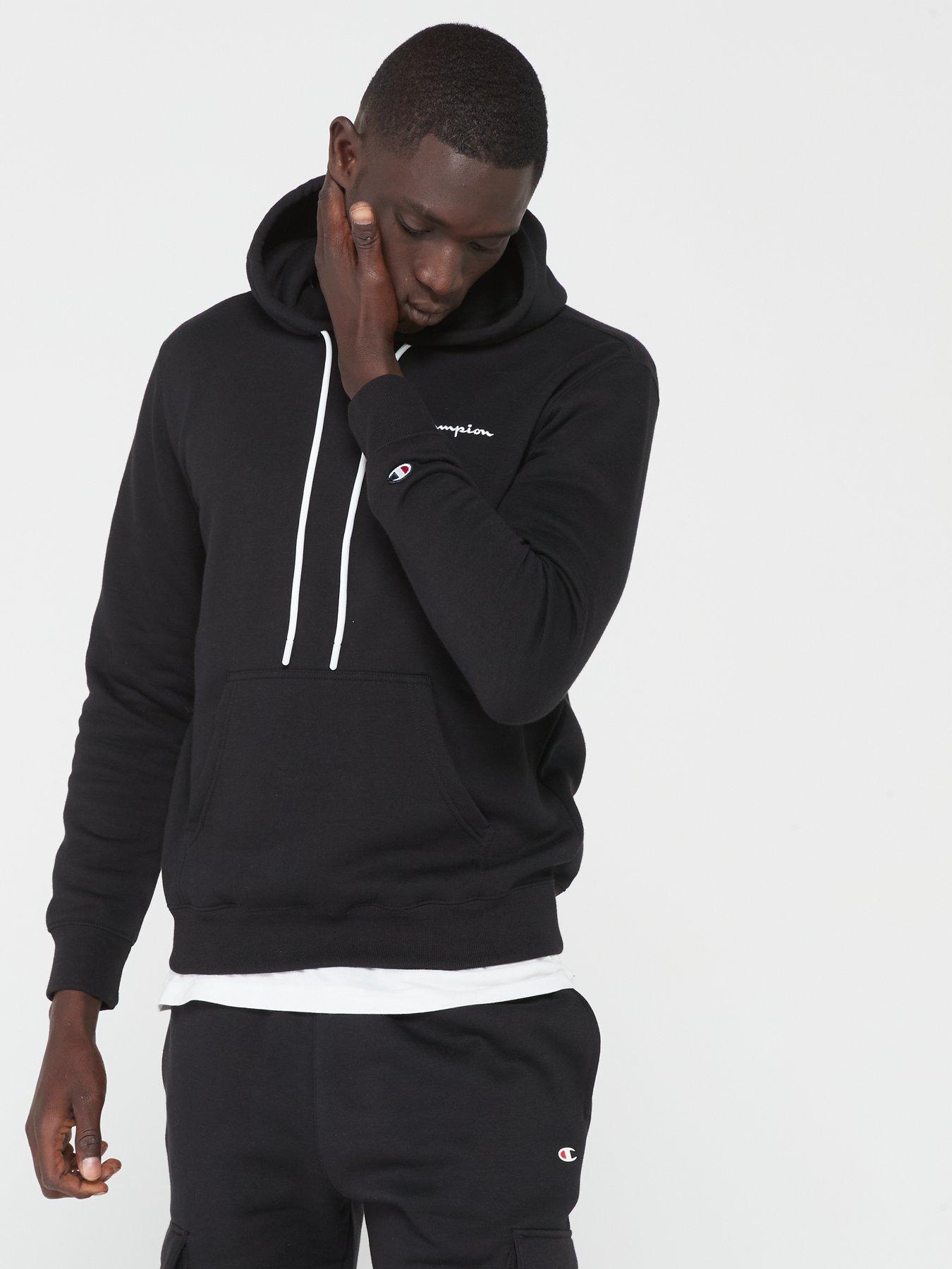 Black men champion hoodie best sale