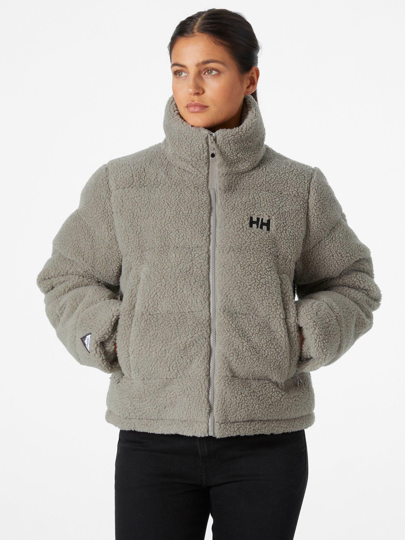 grey pile jacket