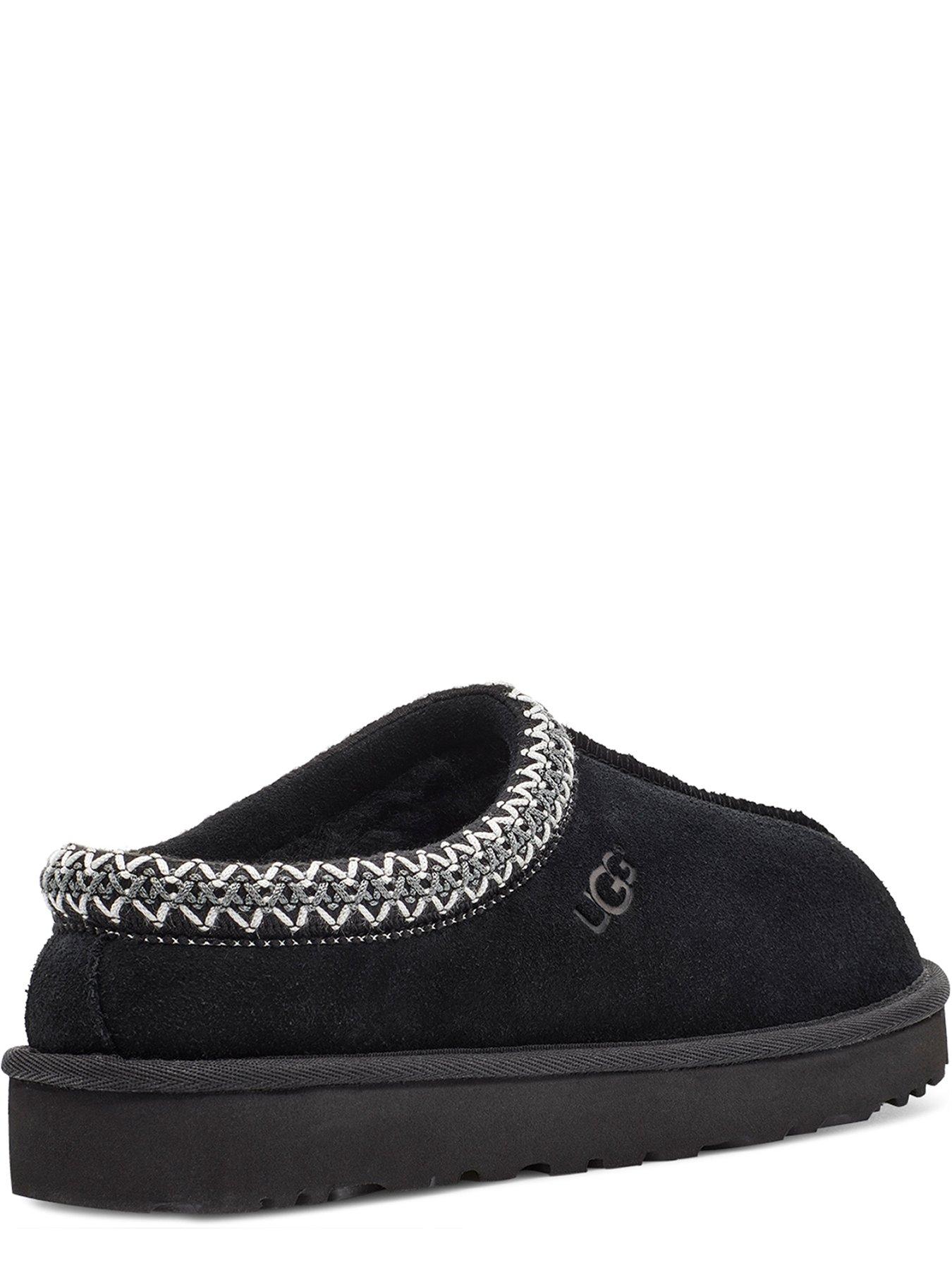 UGG Men's Tasman Slipper - Black | Very.co.uk