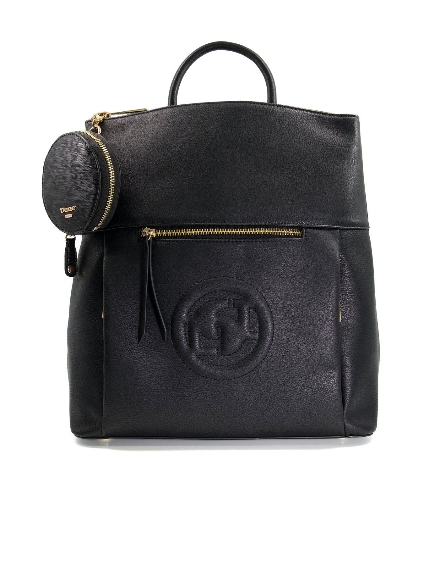 Dune London Dune Dashmore Coin PurseInset Backpack Black Very.co.uk