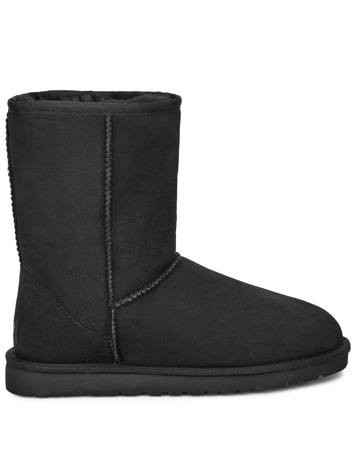 undefined Men's Classic Short Boots - Black