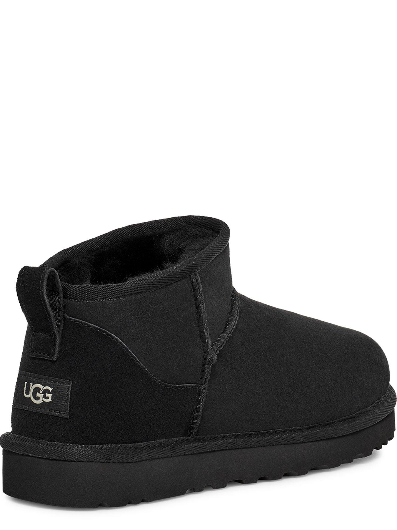 Image 2 of 6 of UGG Men's Classic Ultra Mini Boots- Black