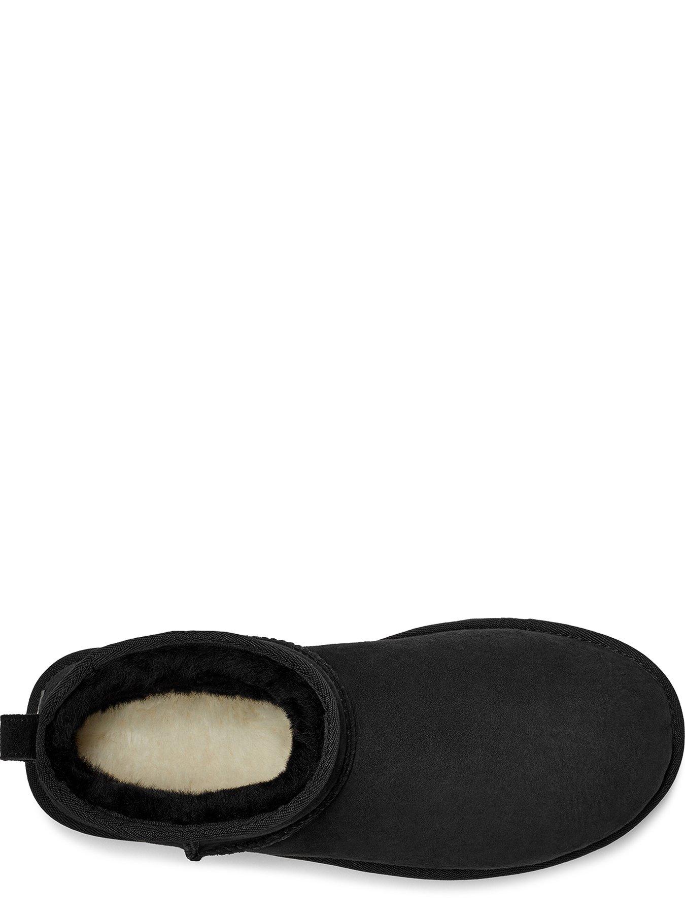 Image 4 of 6 of UGG Men's Classic Ultra Mini Boots- Black