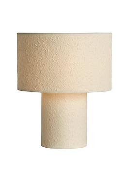 Product photograph of Very Home Crafted Shorty Table Lamp from very.co.uk