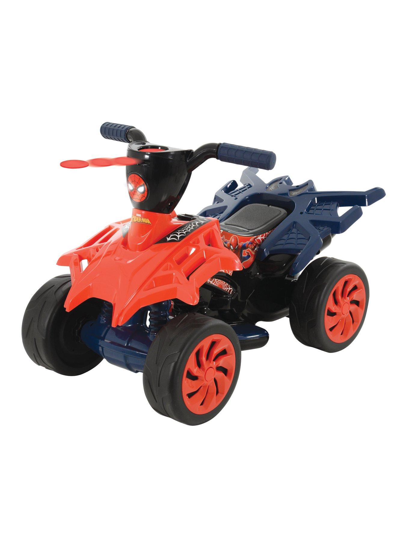 undefined 6v Web Slinger Light-up Ride-on Quad
