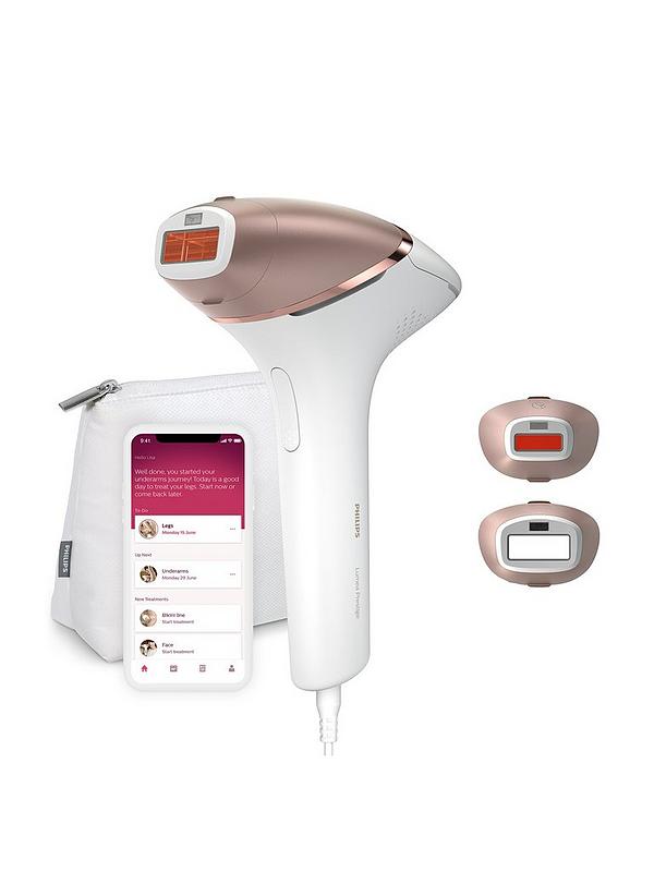 Image 1 of 7 of Philips Lumea IPL 8000 Series, corded with 2 attachments for Body and Face - BRI945/00