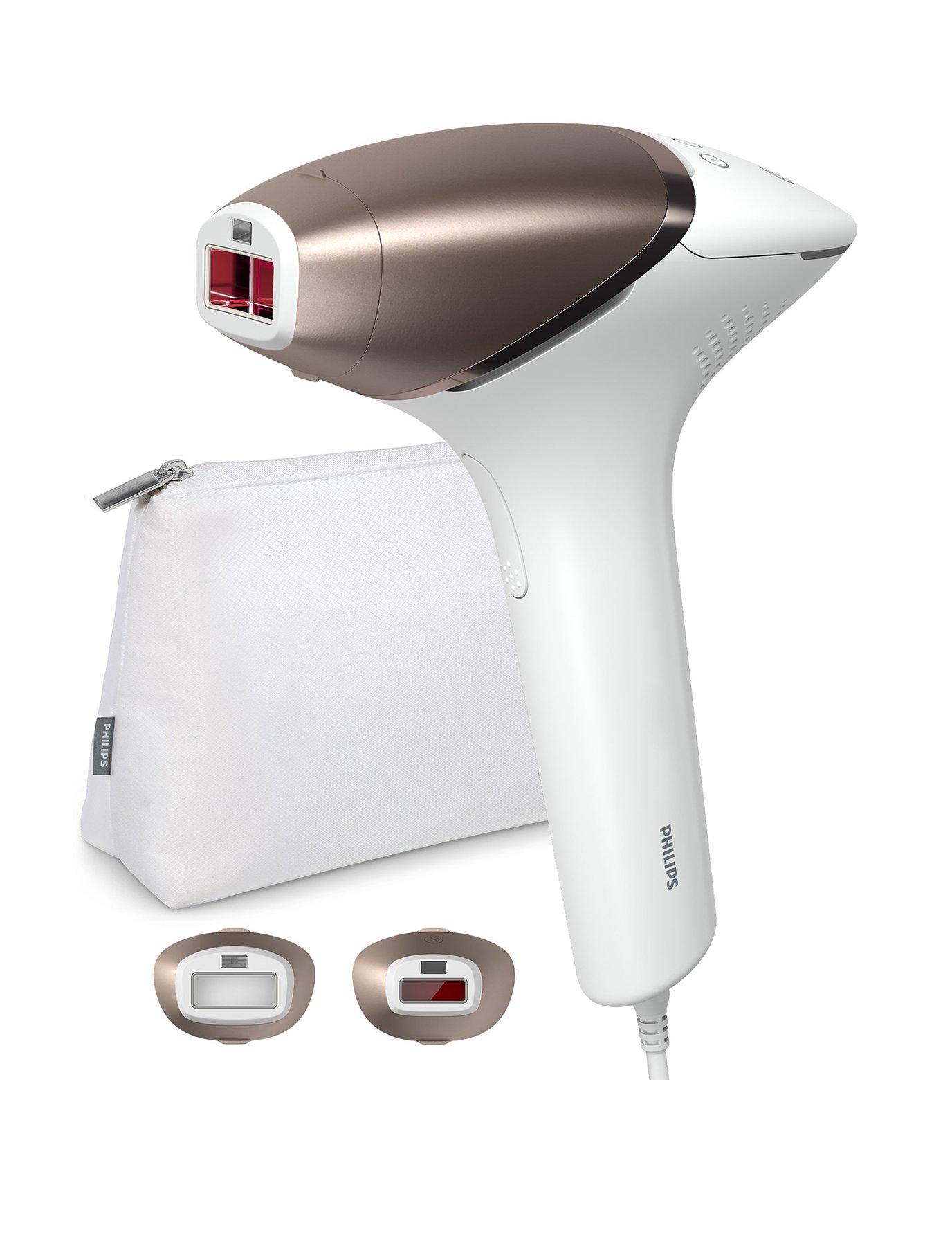 Philips Lumea 8000 Series, IPL Hair Removal Device, SenseIQ Technology, 2 Attachments for Body and Face, BRI945/00