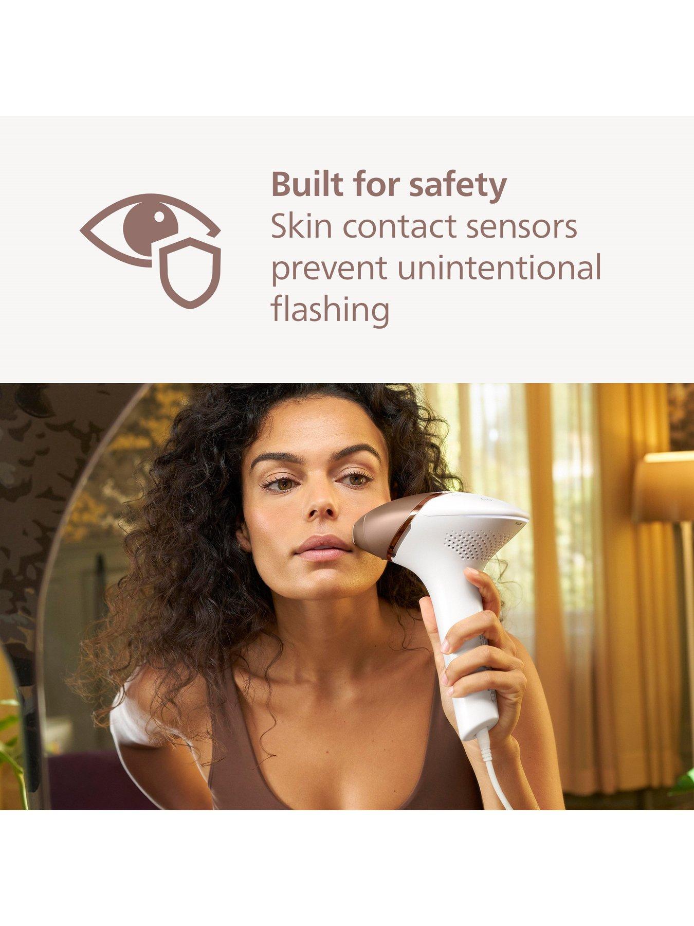 Image 6 of 8 of Philips Lumea 8000 Series, IPL Hair Removal Device, SenseIQ Technology, 2 Attachments for Body and Face, BRI945/00