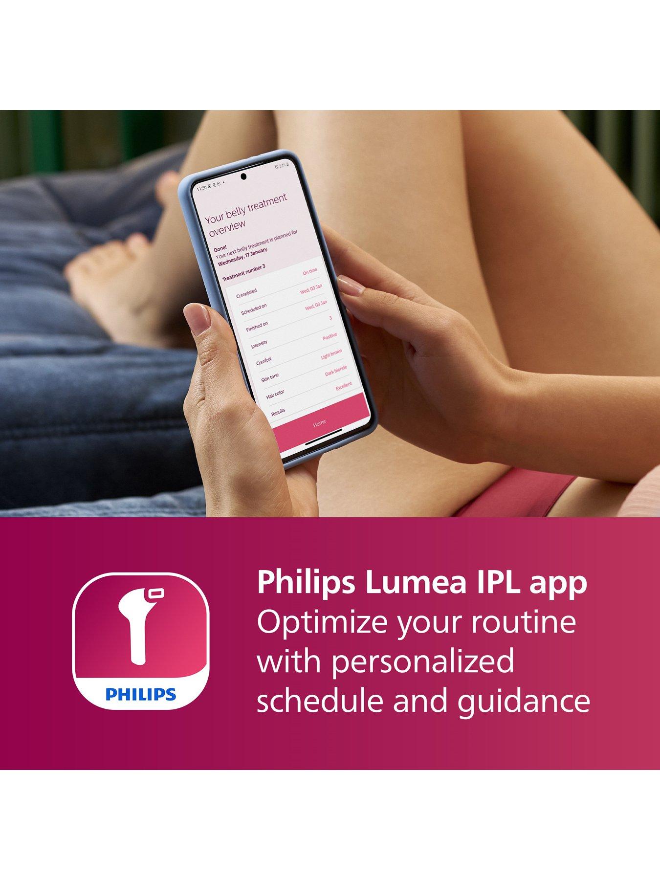 Philips Lumea Series 7000 - up to 12 months hair free 