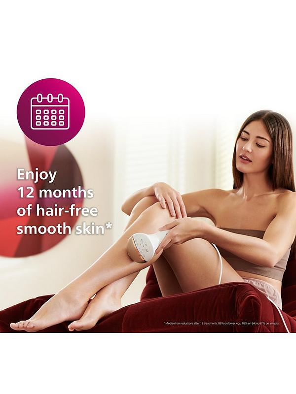 Image 3 of 7 of Philips Lumea IPL 8000 Series, corded with 4 attachments for Body, Face, Bikini and Underarms - BRI947/00
