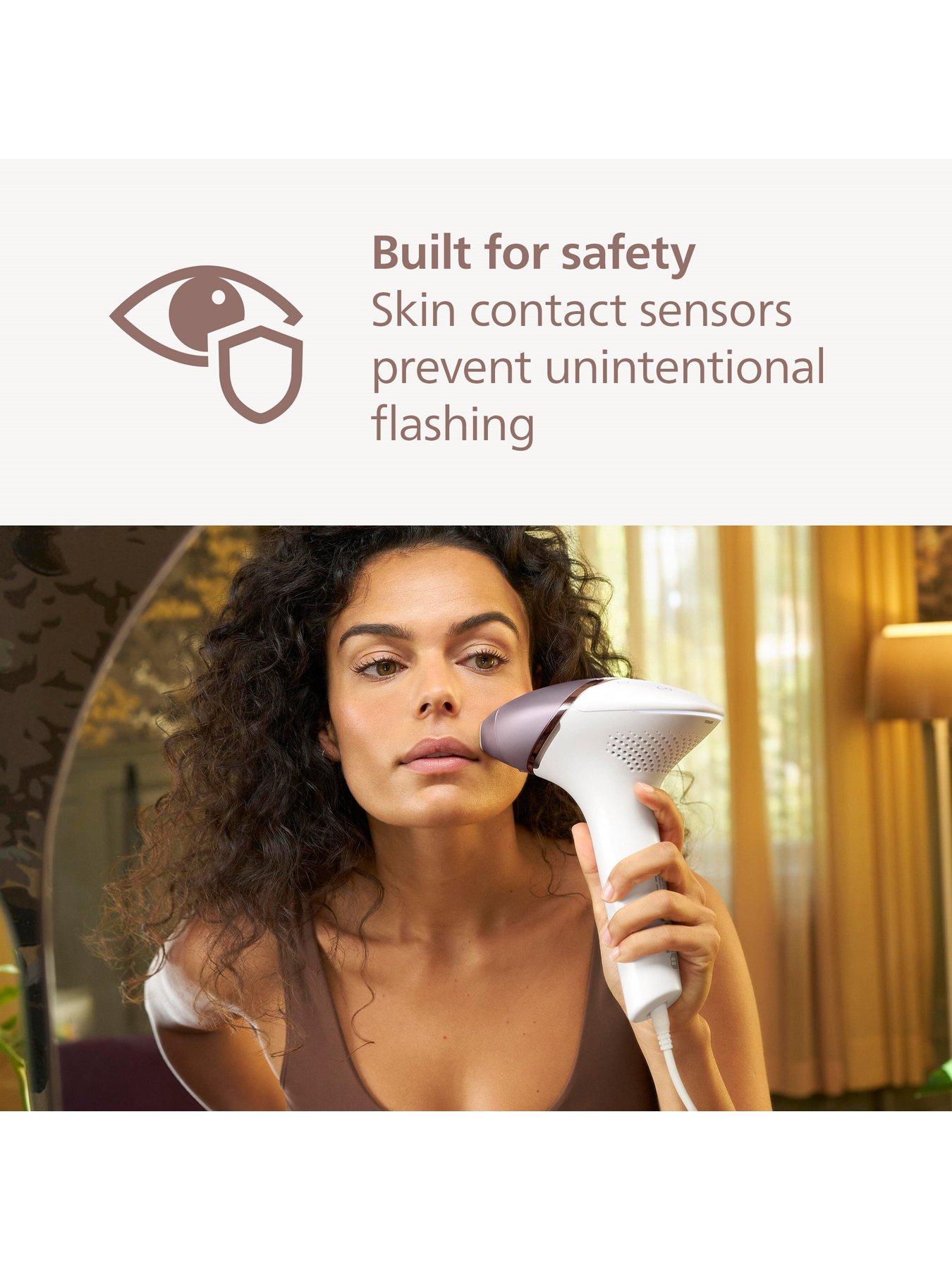 Image 6 of 8 of Philips Lumea 8000 Series, IPL Hair Removal Device, SenseIQ Technology, 4 Attachments for Body, Face, Bikini and Underarms, BRI947/00