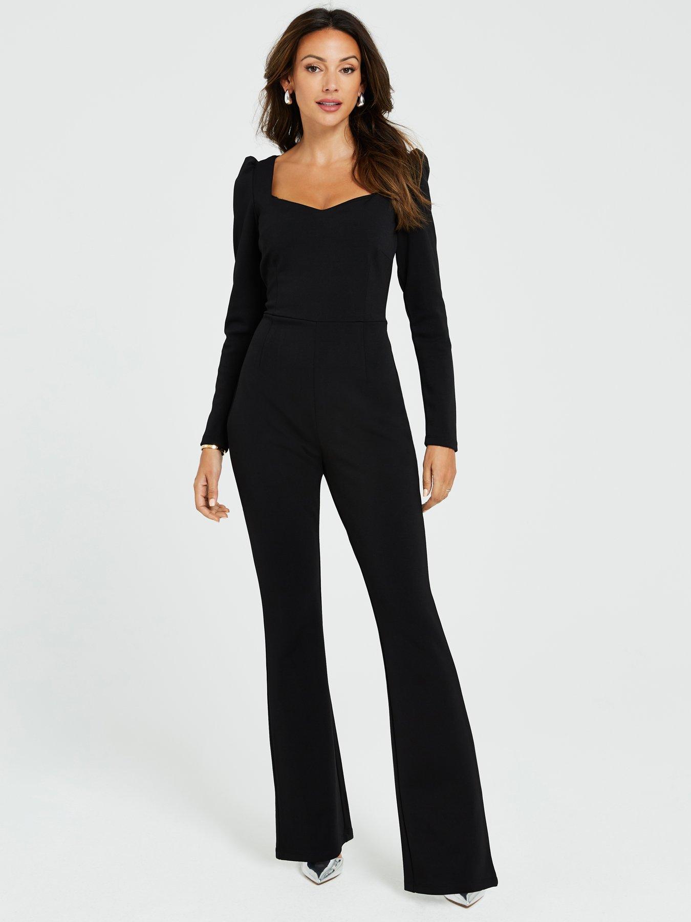 Michelle keegan black jumpsuit on sale