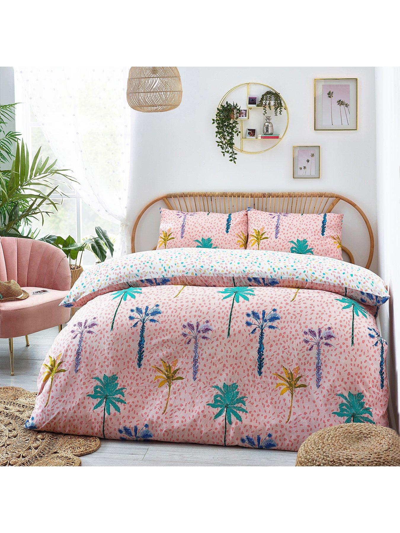 Product photograph of Furn Palmtropolis Duvet Cover Set from very.co.uk