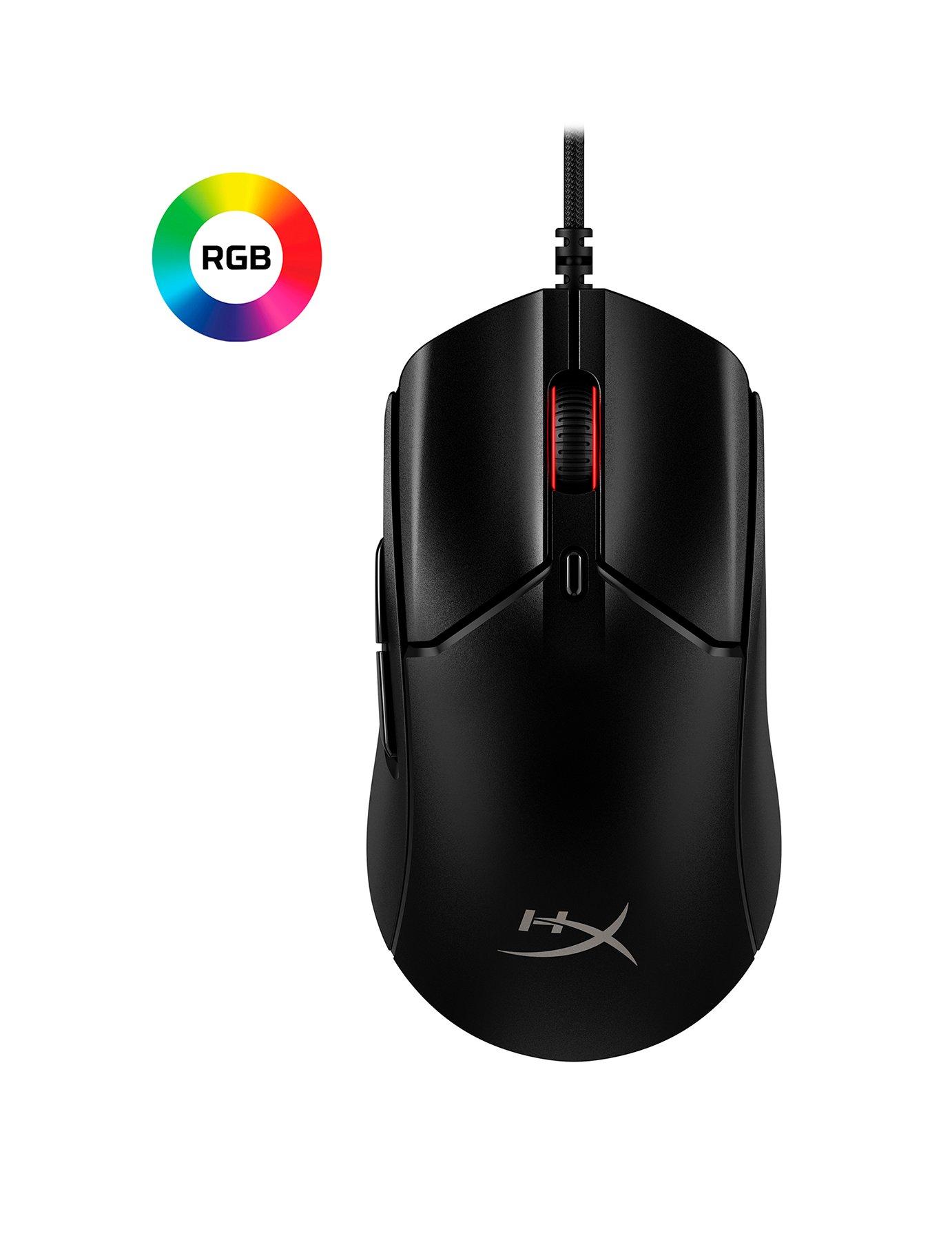 Pulsefire Haste 2 Wired Gaming Mouse RGB Programmable Buttons Black