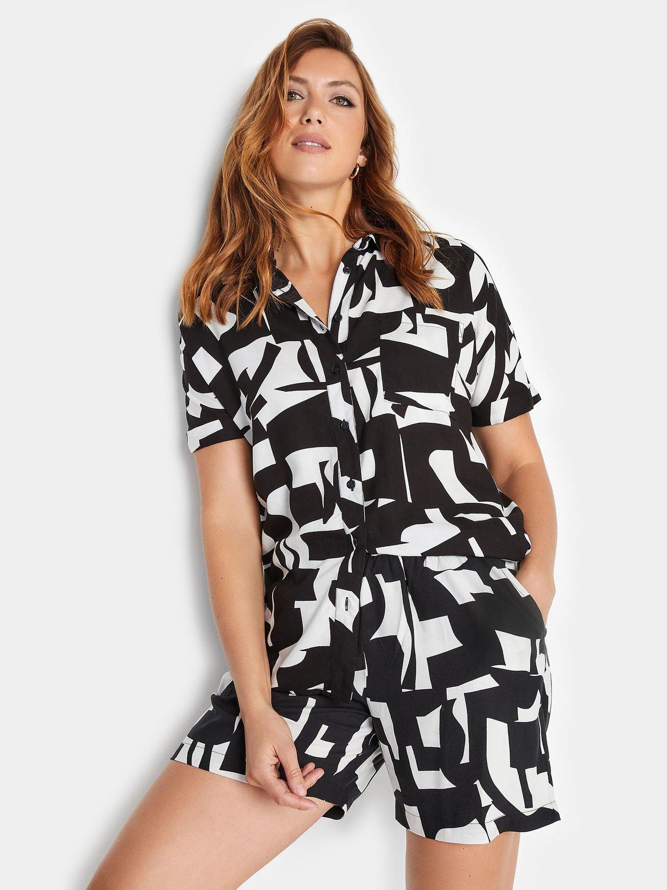 Abstract Print Co-ord Sh