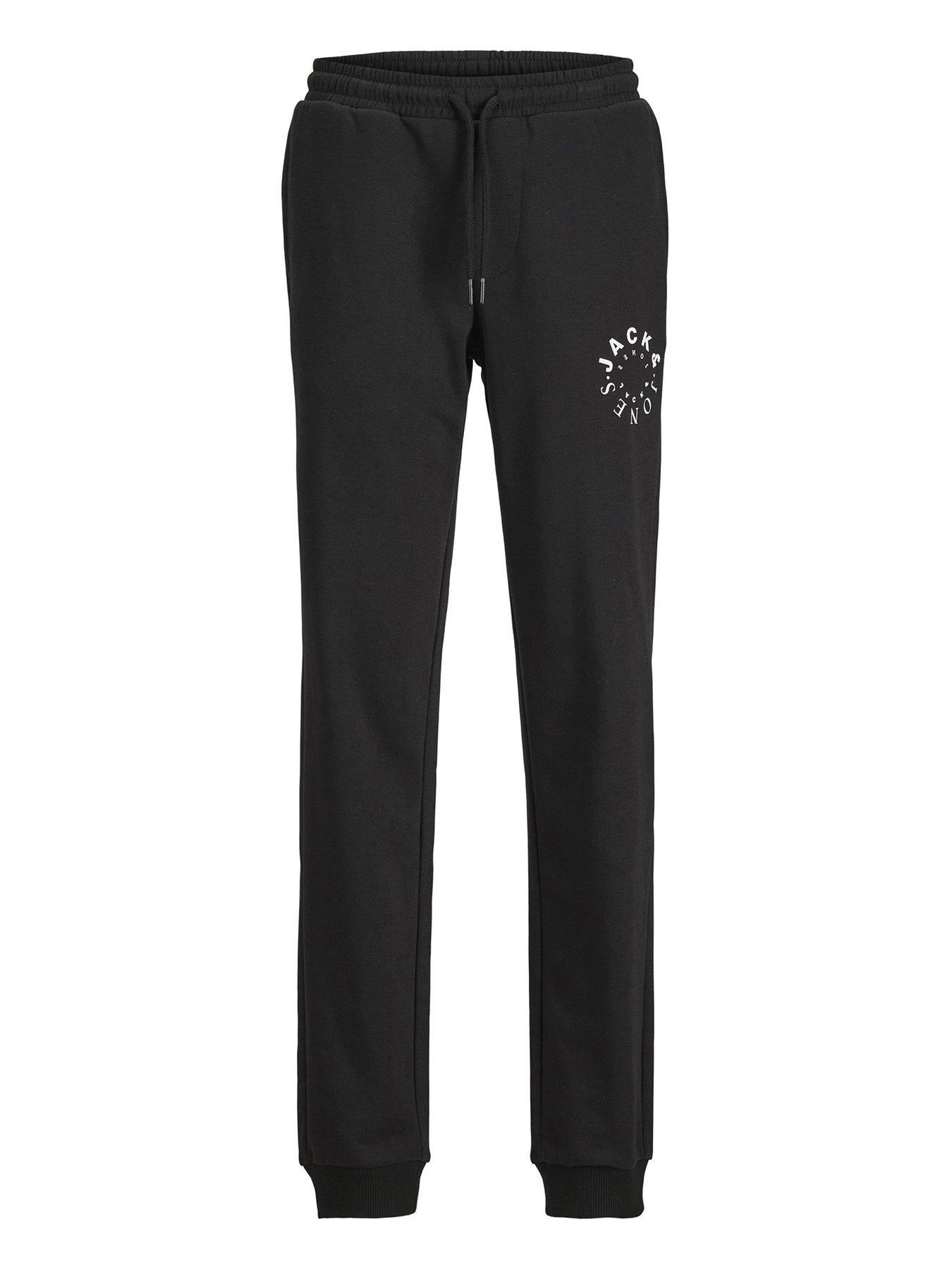 Jack Jones Junior Boys Gordon Sweat Pants Black very