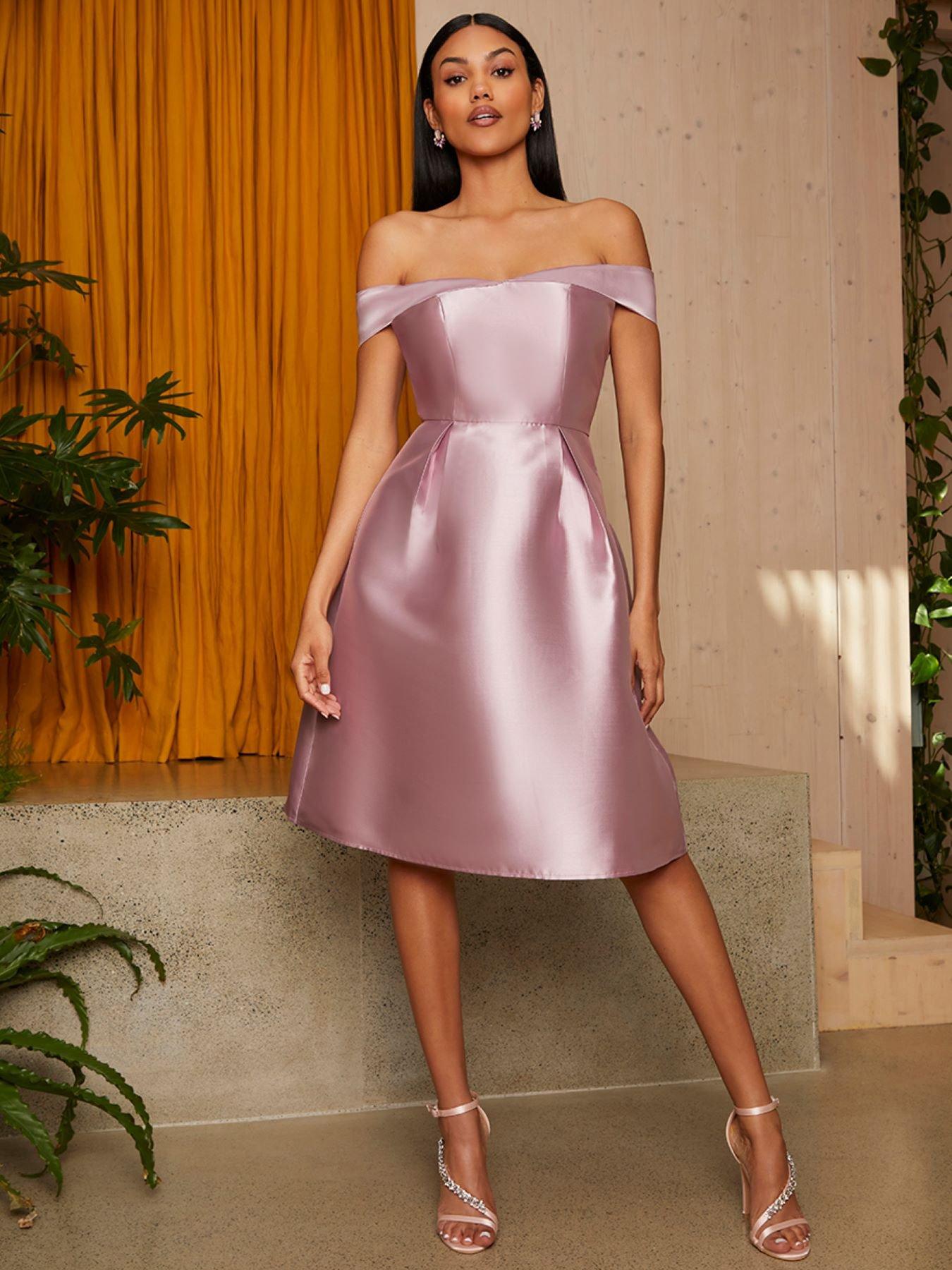 chi-chi-london-bardot-box-pleated-skater-midi-dress-in-mauve