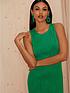  image of chi-chi-london-sleeveless-swirl-plisse-maxi-dress-in-green