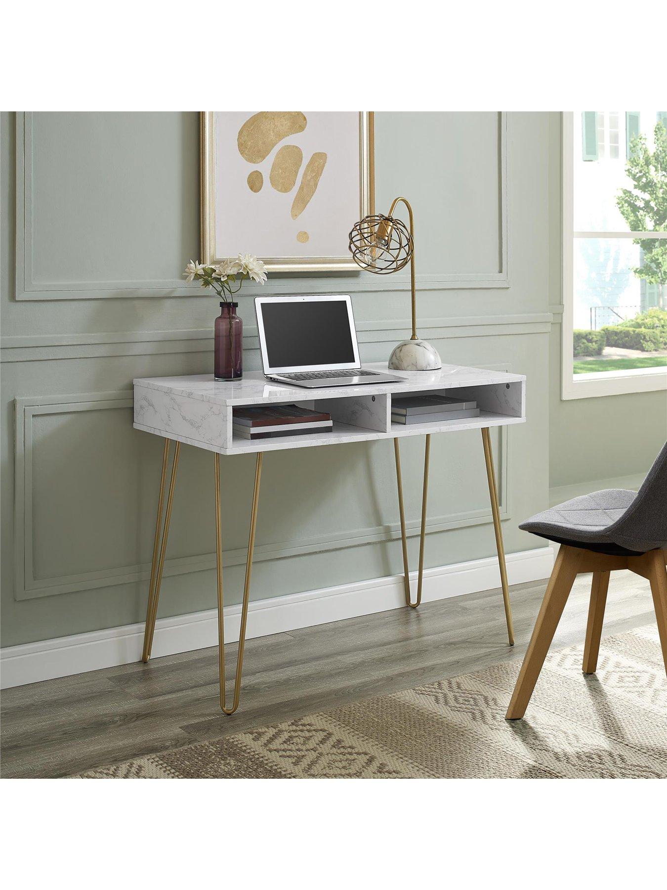 undefined Athena Desk - White