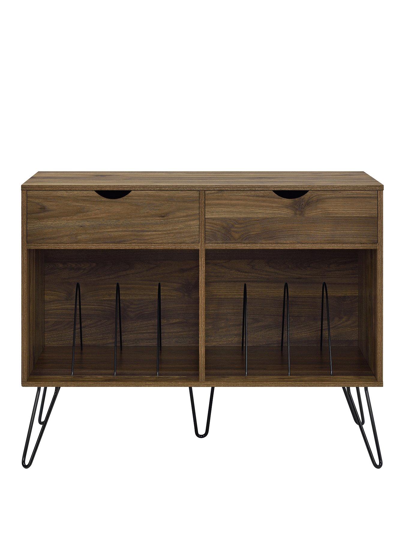 Image 2 of 2 of Novogratz Harmony Side Table With Drawers - Walnut