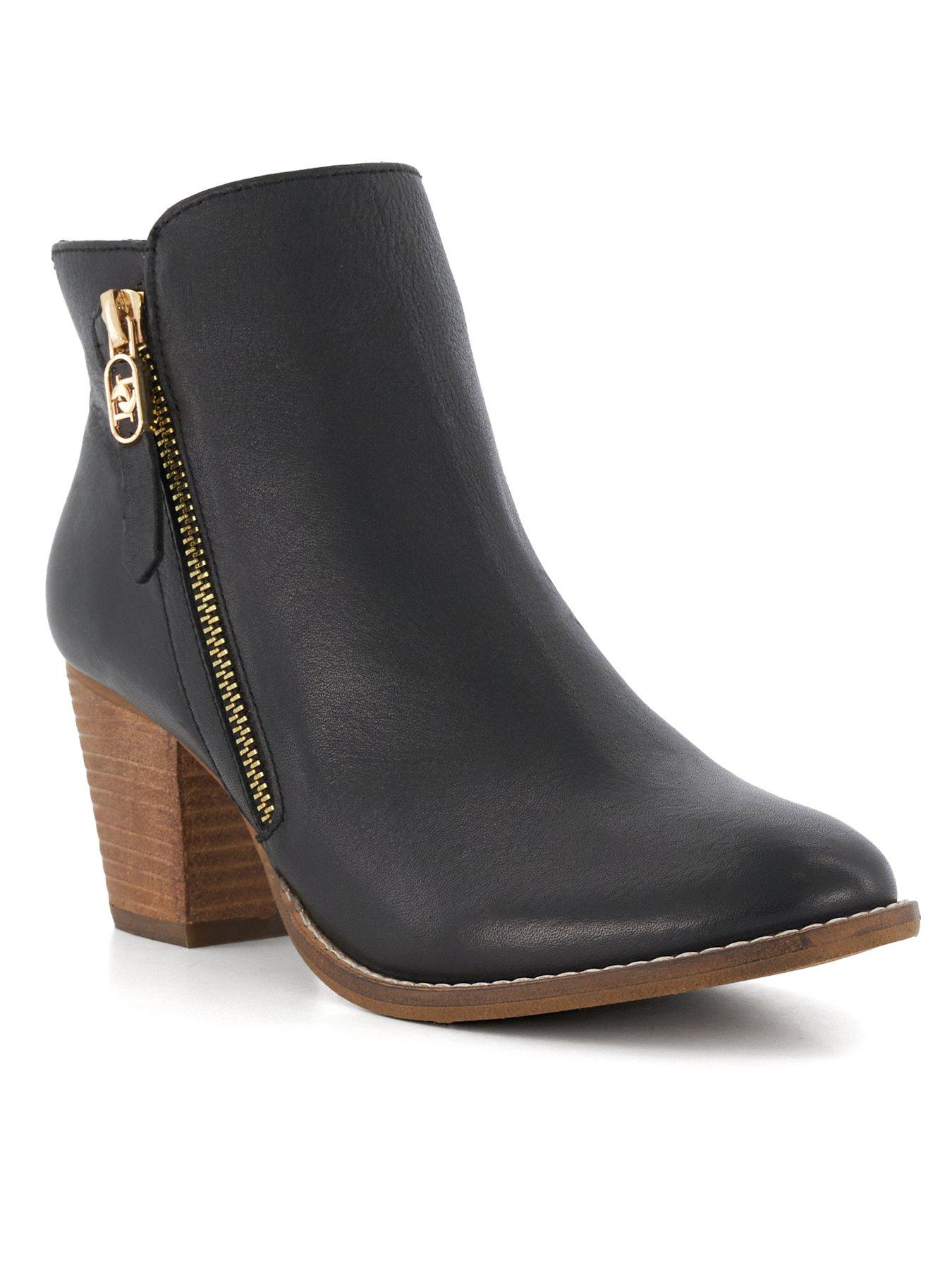 Dune pontoon boots black clearance