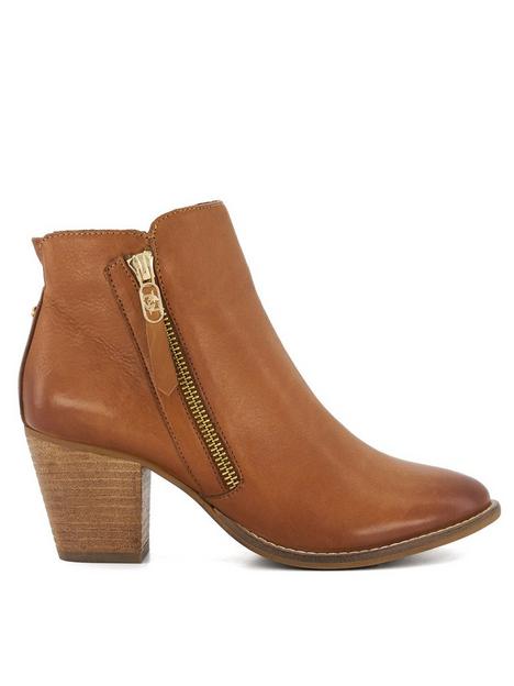 dune-london-dune-paicey-mid-block-leather-heel-ankle-boots-tan