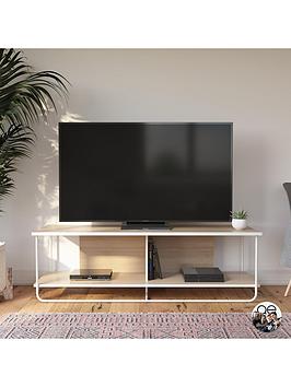 Product photograph of Queer Eye Dante Tv Stand - Fits Up To 70 Inch Tv from very.co.uk