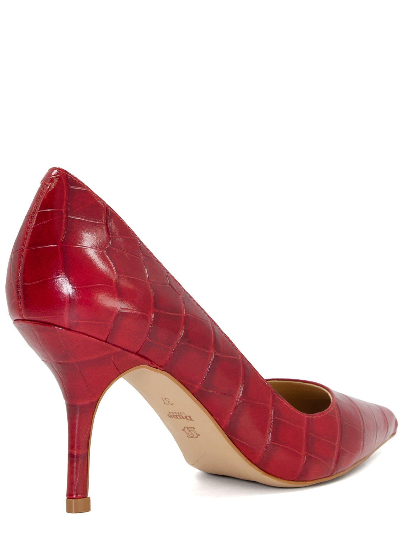 Red hot sale dune shoes