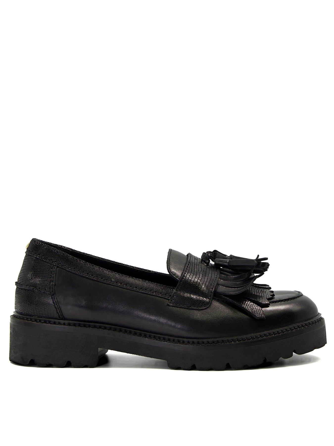 Womens black loafers sales sale