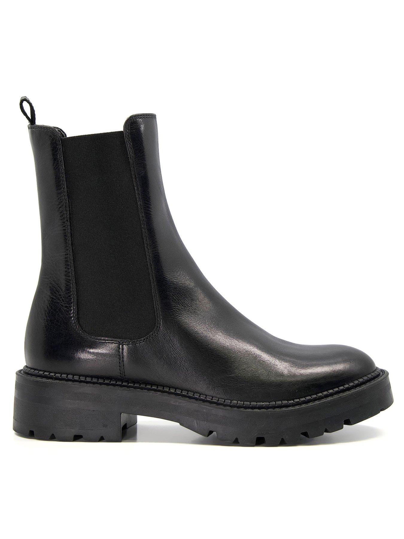 Dune ladies sale black boots