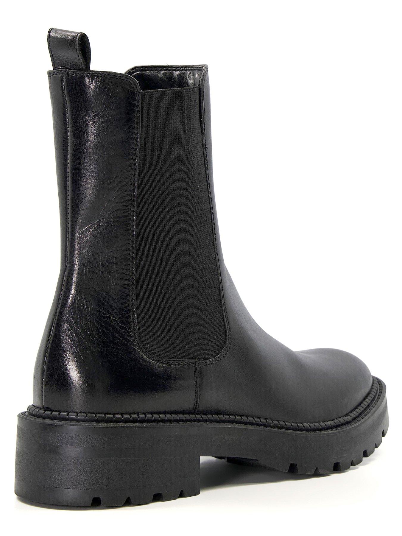 Dune black clearance biker boots