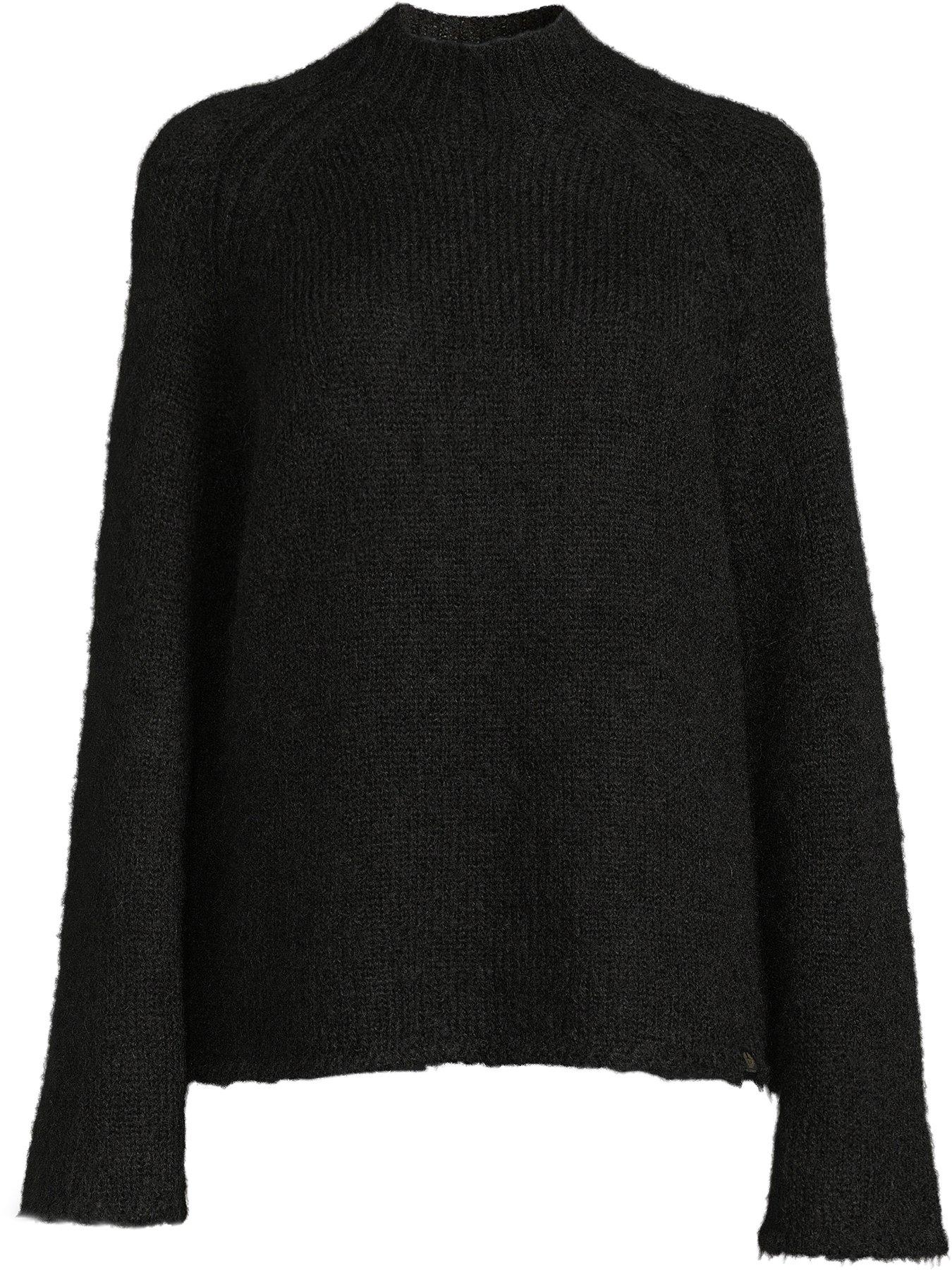 Belstaff Maulden Mock Neck Jumper - Black | Very.co.uk