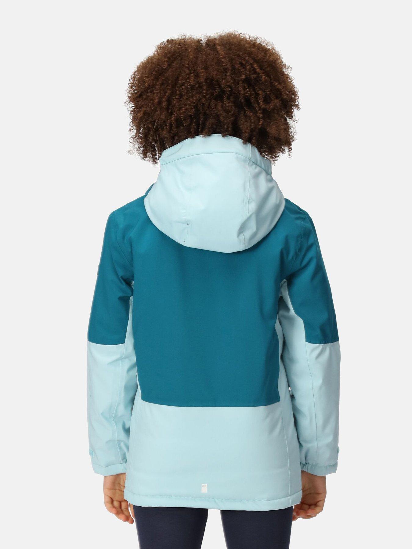 Girls padded waterproof clearance jacket