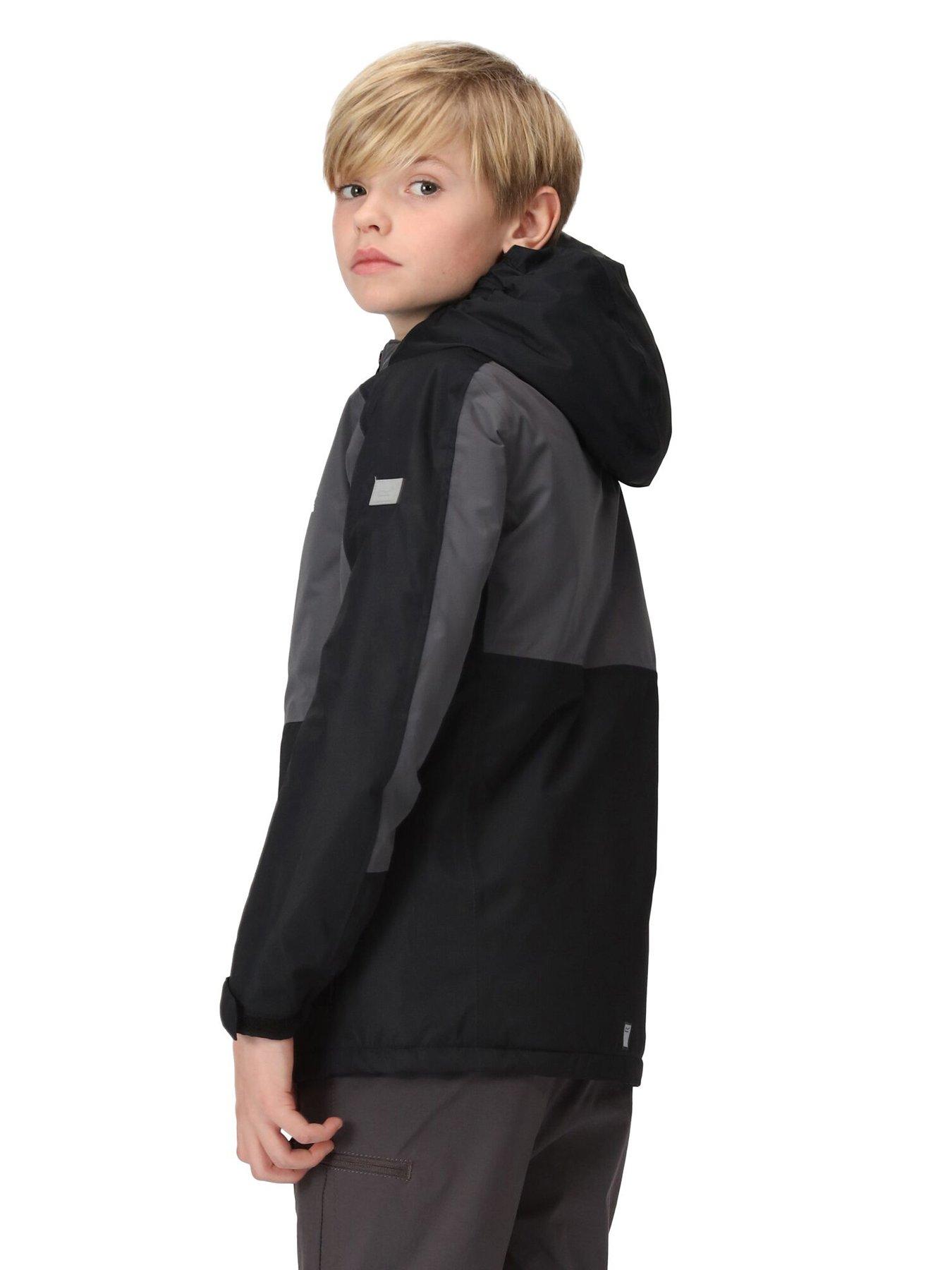 Regatta black hurdle iii waterproof online jacket