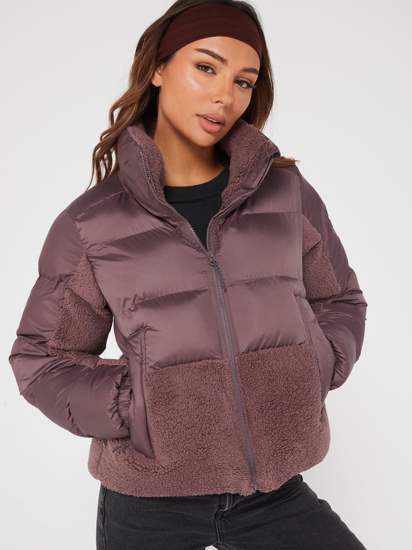 columbia-womens-leadbetter-point-sherpa-hybrid-brown