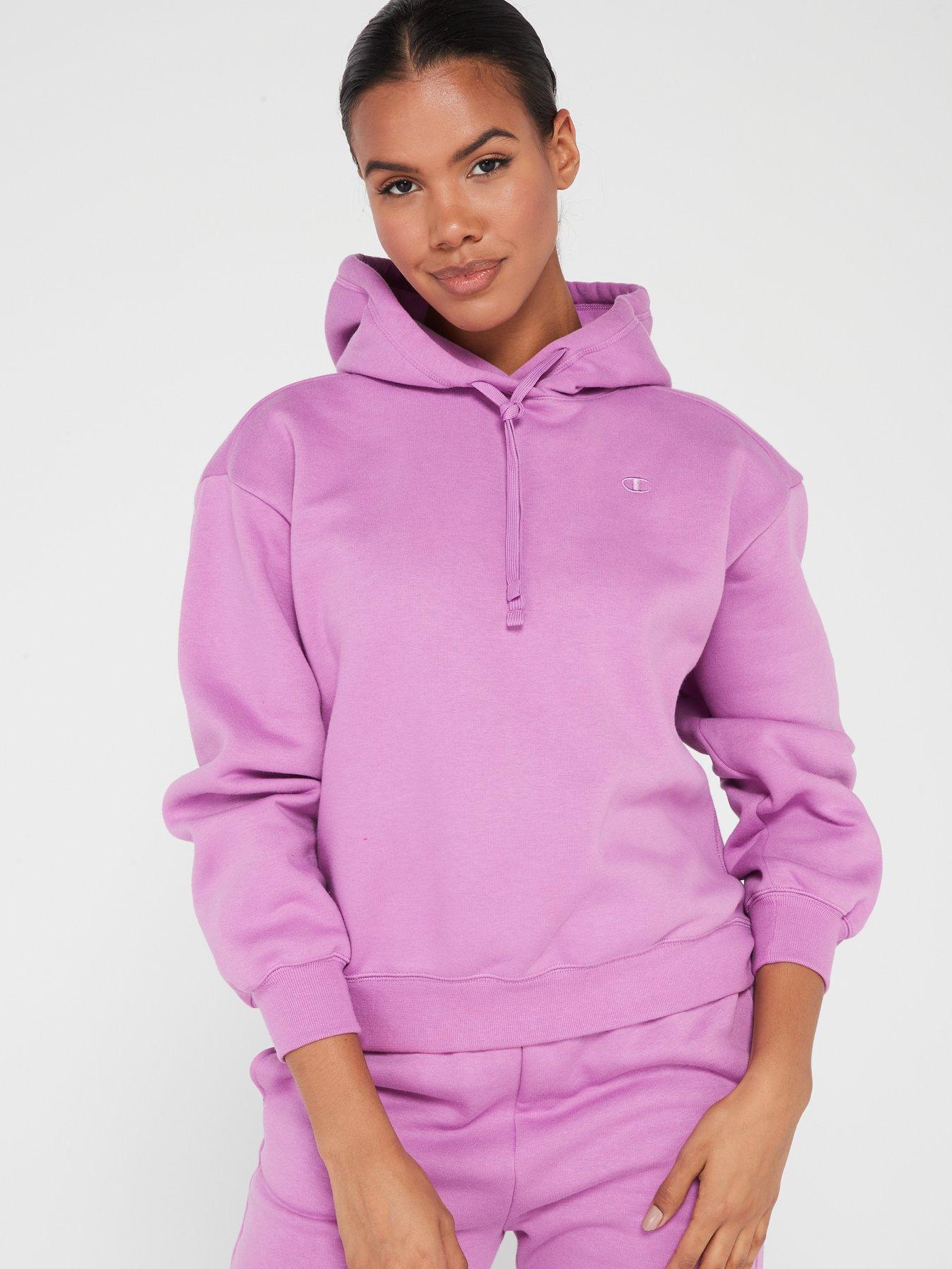 Light purple champion sweatshirt sale