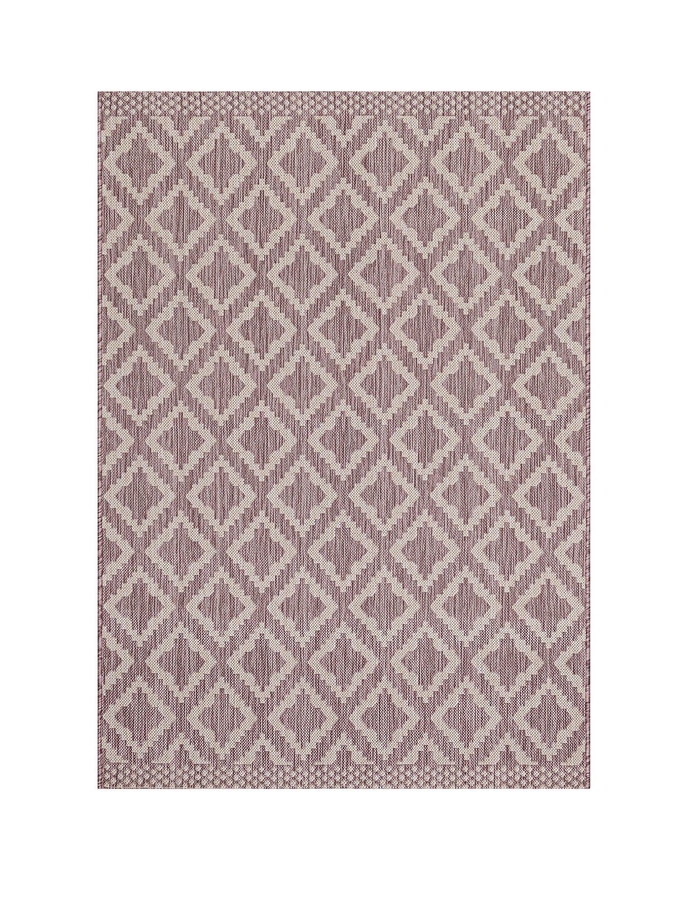 Product photograph of Kamina Flatweave Indoor Outdoor Rug - 160 X 230 Cm from very.co.uk