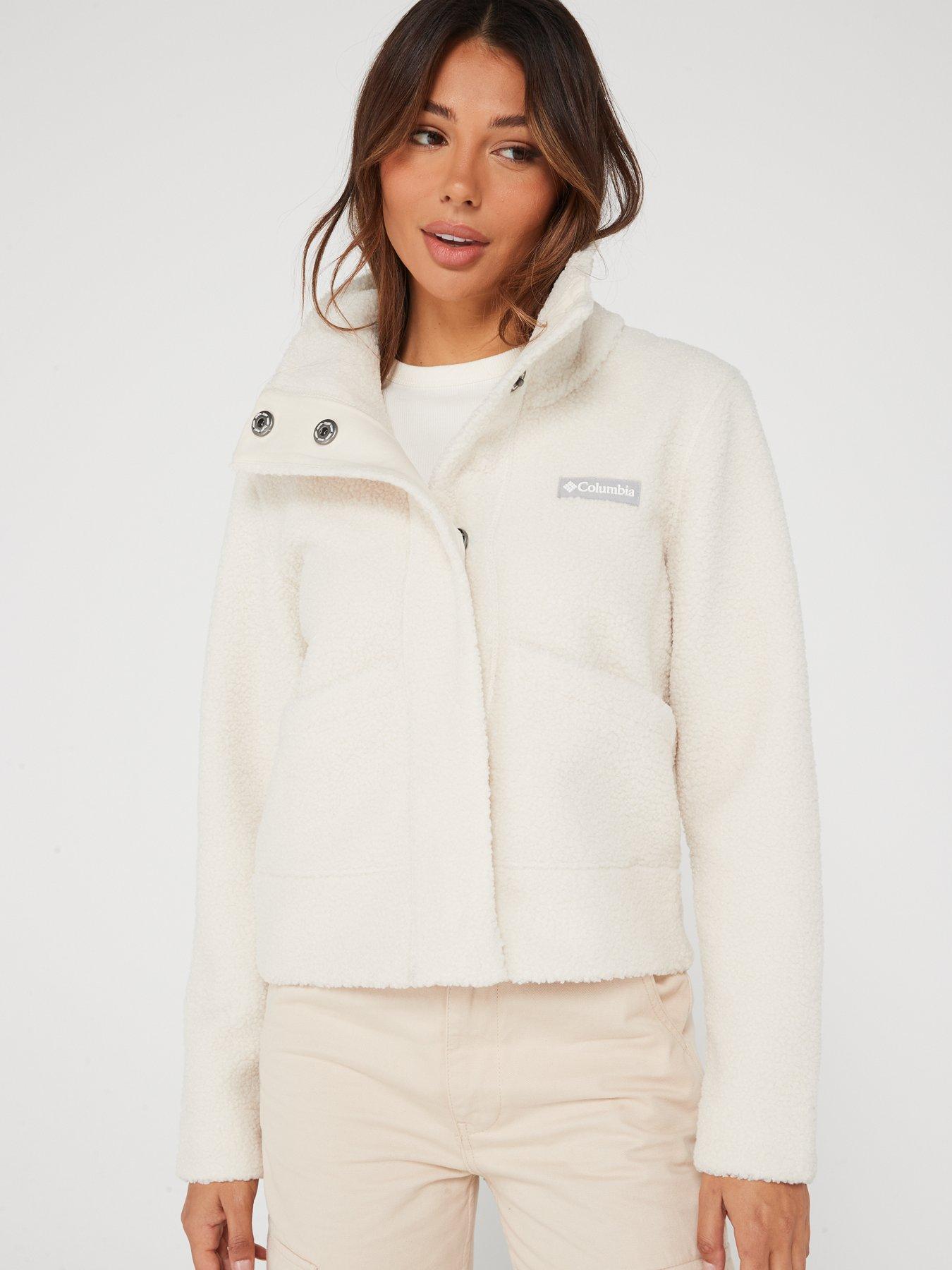 Columbia womens snap online fleece