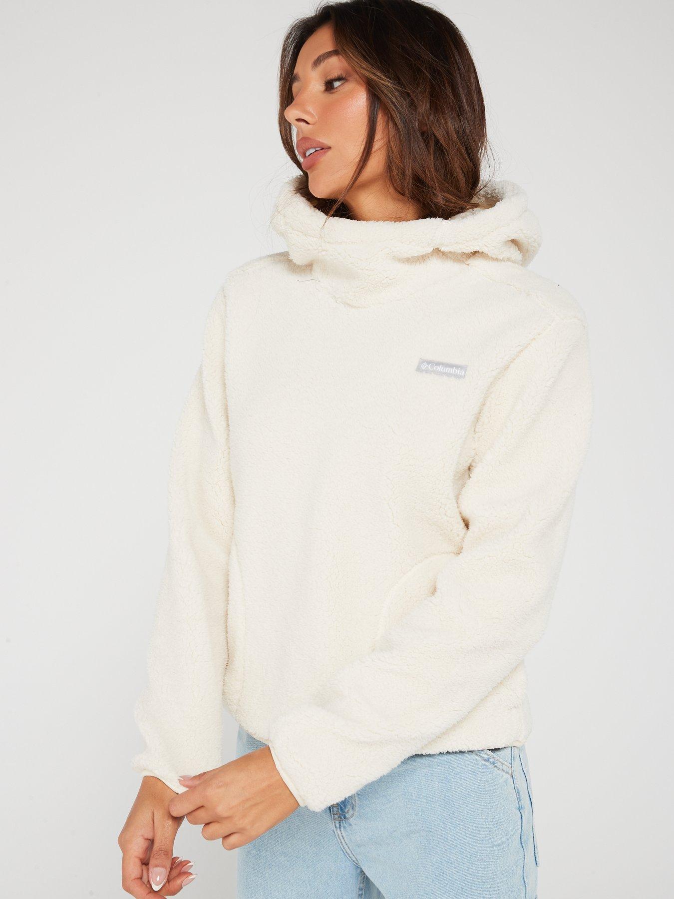 Columbia Women's West Bend Sherpa Hoodie - White