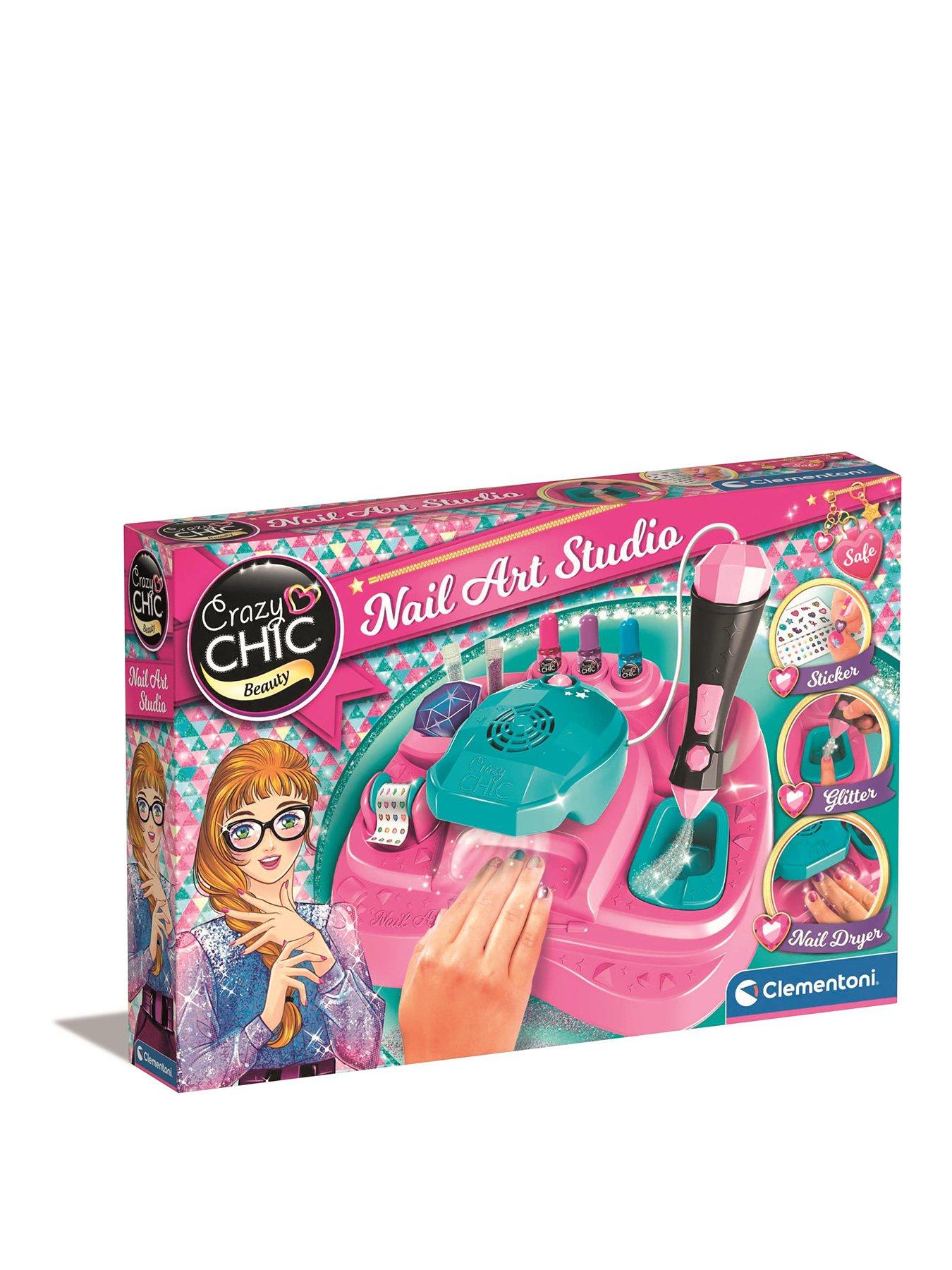 Crazy Chic Beauty Clementoni Crazy Chic Nail Art Studio