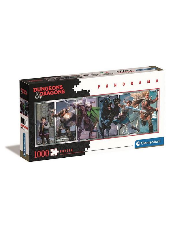 Image 1 of 6 of Clementoni Dungeons & Dragons 1000pc Panorama Puzzle