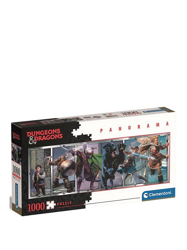 Image 2 of 6 of Clementoni Dungeons & Dragons 1000pc Panorama Puzzle